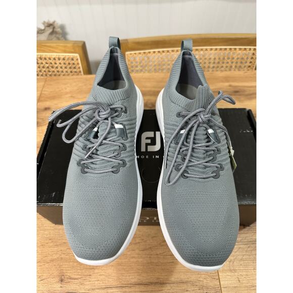 Footjoy Women's Flex XP Golf Shoes Performance Knit Mesh Grey Size 9 NIB - Picture 5 of 15